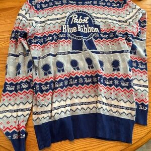Men's Sweater - Blue and Gray